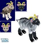 Sims 1 — BastDawn Goats by BastDawn — These little goats look very similar to my sheep; I used my sheep head mesh as a