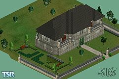 Sims 1 — Remaid Mansion by Udlovme2 — This is the same house on lot 2 with a few upgrades. 