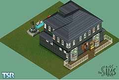 Sims 1 — Buffys House by Richard Dixon — This four bedroomed house is based on the house from the popular tv show Buffy