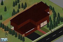 Sims 1 — My House by Joyfulsinger — This is a sim-ified version of the house I grew up in. Great for the first or second