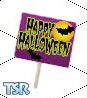 Sims 1 — Halloween Sign by Audrey_May — Add this cheery sign to your Sims' Halloween yard decorations.