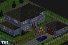 Sims 1 — The Amityville Horror House by Ryan Albright — The Amityville Horror House Is Where The killing Of a Family Of 7