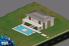Sims 1 — Z.A.V's by Sheera — I made to this house something very special and Sims love it .. Well , the 1st floor of this