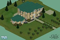Sims 1 — Country Cottage by Kramer — I created this house with a country getaway in mind. Enjoy the apple orchard,