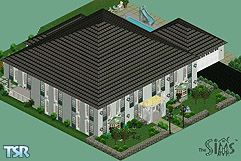 Sims 1 — Eight is Enough (Renovated) by stephanie_b. — This house is a long overdue request and perfect for a large Sim