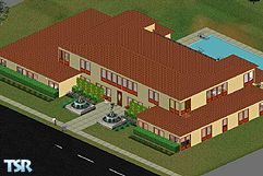 Sims 1 — The Gotrox Mansion by oldmember_cobblerjon — This beautiful home was built by fabulously wealthy Gordon Gotrox