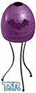 Sims 1 — Purple Bat Floor Lamp by Natalia — Part of the Halloween Set.