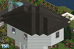 Sims 1 — Emico Circle Garden House by FireMouse — I like to run in circles and I live living in garden houses. So I live