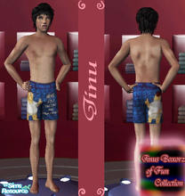 Sims 2 — Boxorz of Fun - Griffin Boxers by Jinu  — Fun boxer shorts with Peter Griffin from Family guy saying \"Have