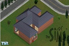 Sims 1 — Firefly House by oldmember_Homsar999 — A pretty small house, good for the starter who has tucked away those
