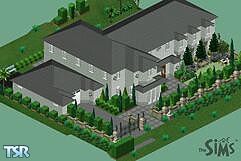 Sims 1 — Celebrity Cribs: Lucille Ball 2 by stephanie_b. — This is another Sim replica of Lucille Ball's home in at 1000