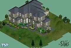 Sims 1 — South Manor by Imoen89 — Situated in England, this house dates back from the 19th century. It was first built as