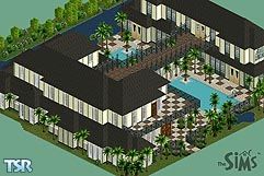 Sims 1 — Sims Mansion by Angela M — What an exquisite home for your Sims to buy! This mansion comes with 3 bedrooms, 5