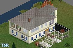 Sims 1 — The Cambell House by WeNdY — Built for Jack Cambell, his wife and their two kids. This modern house has