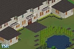 Sims 1 — Treasure by Jane Starz — This house could have been built in the Beverly Hills, but chose to be built on 2