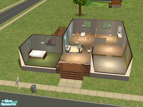 Sims 2 — Starter Home by Simyoolayter — If you\'re looking for your first home but you want one with room to grow then