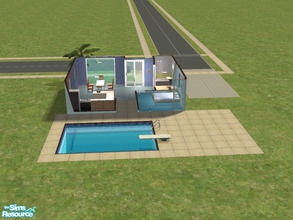 Sims 2 — Surfer\'s Retreat by Simyoolayter — Just on the market, this charming home has little maintenance and a swimming