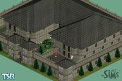 Sims 1 — Malligans Prison by Malligans Estates — This is one prison that the sims don`t want to go too! Once your in,