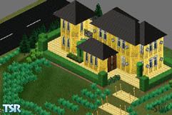 Sims 1 — Aevals Golden Castle by Ron Clarin — Aeval is a Faery Queen of Southwestern Munster. The only castle in the